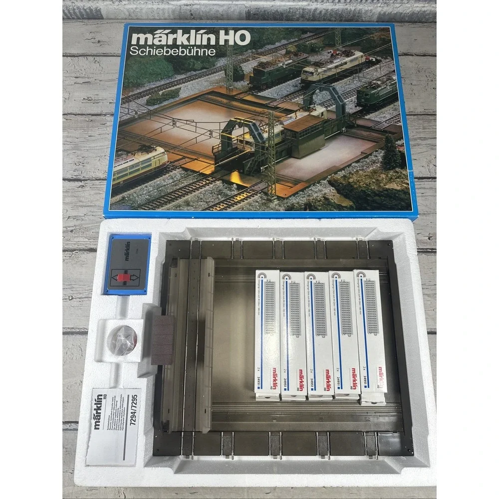 Märklin HO 7294 Transfer Table Schiebebühne New Open Box